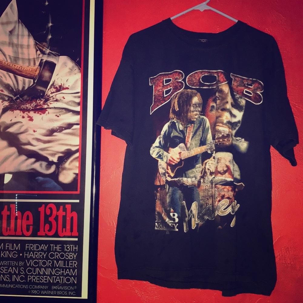 SOLD! Rare vintage Bob Marley exodus T-shirt